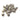 BELLS FOLLEY BELLS SILVER 10MM 25PC