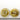 BELLS FOLLEY BELLS GOLD 25MM 10PC