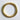 METAL MACRAME RING GOLD 75MM 2PC