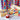 SEQUINS FLAT MULTICOLOUR 6MM 20G