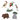 CARD DIY AUS ANIMAL SHAPES 18PC