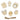 WOOD CHRISTMAS SHAPES 30PC