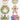 WOOD CHRISTMAS SHAPES 30PC