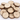 WOOD SLICES ROUNDS 500G