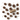 WOOD NATURAL ASST CONES 500G