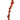 STRUNG STONE CHIPS ORANGE AGATE 100PC