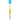 STRUNG SMILE FLOWER CERAMIC 18MM WHT/YELL