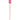 STRUNG FACET FLAT ROUND ROSE GLASS 14MM