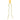 STRUNG FACET CUBE METALLIC GOLD 80PC