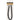 BLACK LEATHER PLAITED CORD 1 PIECE 30CM