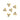 BEAD CAPS ADJUSTABLE FILIGREE LEAF GOLD