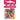 BEAD 7MM PLASTIC PONY BEAD BR ASST 25G