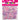 BEAD VP 6MM PONY AB WHT PINK PPL 125G