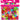 BEAD VP 16MM DNUT BRIGHT ASST 125G