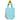 PLASTIC TOTE BAG 23.5X21.5CM PASTEL 5PC