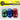CURLING RIBBON METALLIC SOLID 10M 3PCS