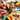 POM POMS ASST ABORIGINAL COLOURS BULK 500PC