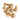 BEADS PEARL GLASS BEAD MIX GOLD 49PC