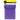 SML ORGANZA BAG 17CM X 12.5CM PURPLE 5PC