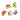 BUTTON WOOD BUTTERFLY MULTI 18PCS