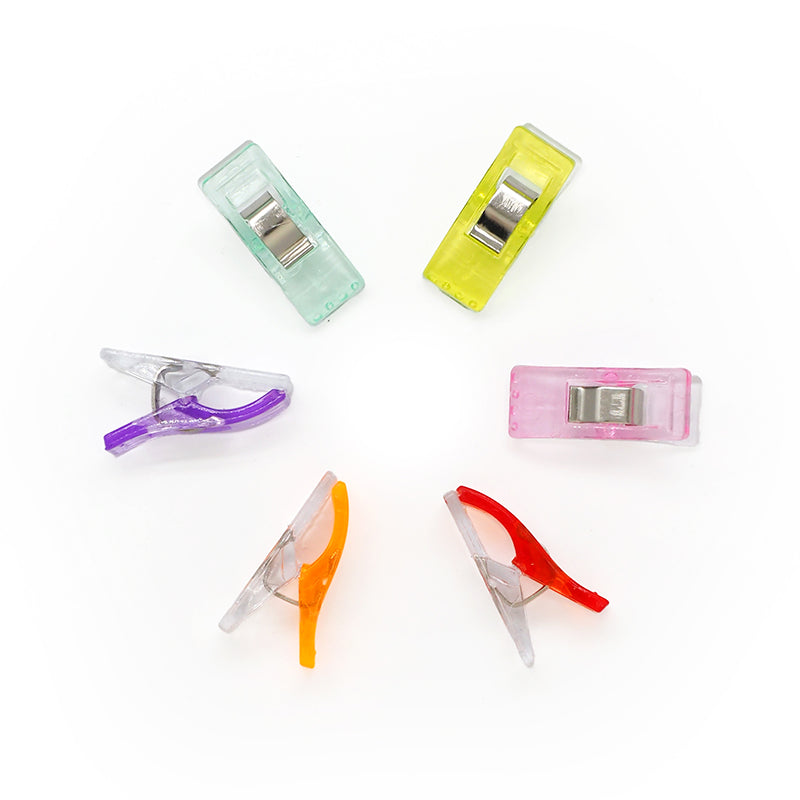 Translucent Mini Craft Clips PLASTIC MINI CLIPS ASSORTED 6PC – Arbee Craft