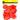 BOTANICALS ROSE PETALS RED 55MM 145PC