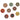 BUTTON WOOD PRINTED 2CM ASST 20PC