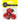 EMB WOOD LADYBUG LARGE RED BLK 3PC