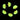 RESIN GLOW IN THE DARK BEES 6PC