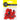 EMB WOOD LADYBUG RED 15PC