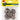 XMAS MINI SNOW PINECONE ORNAMENTS 4PC