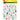 XMAS GLITTER STICKERS PASTEL TREES 1SH