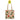 XMAS JUTE TOTE BAG GLITTER BAUBLES 1PC