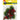 XMAS PINE FOLLIAGE PICKS WITH BOWS 4PC