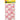 XMAS PAPER TREAT BAGS PINK SANTA 6PC