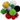 POM POMS ASSORTED CHRISTMAS 500PC
