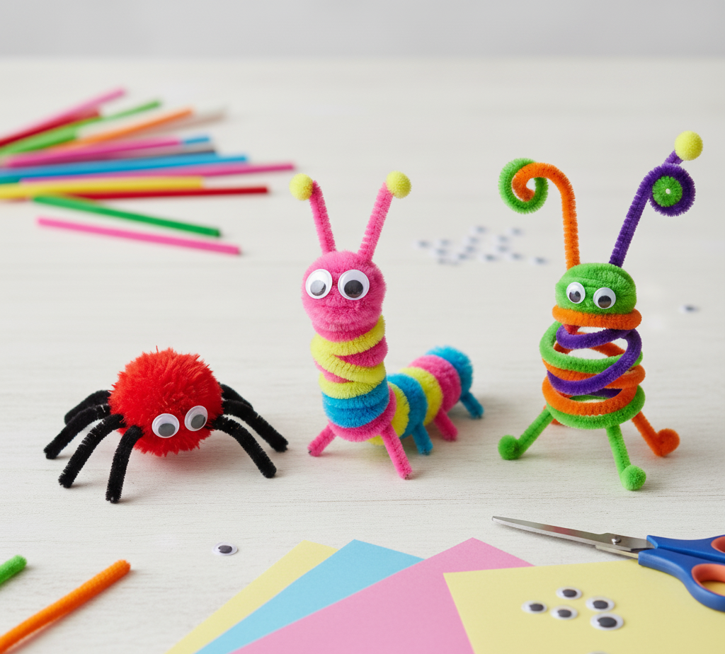 PIPE CLEANERS BULK MULTICOLOUR 250 PC – Arbee Craft